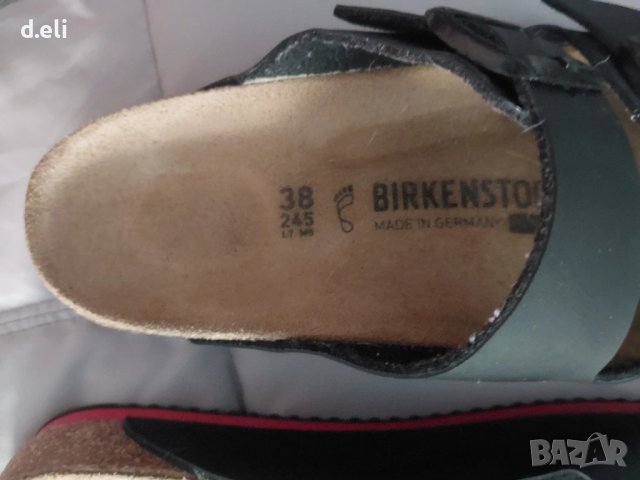 BIRKENSTOCK Size 38 Original. GEOX Size 39 100% Кожа, снимка 6 - Сандали - 47743034