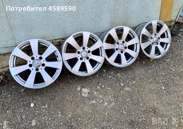 4бр.Алуминиеви джанти 16цола 5x112 ET39 за Mercedes C-Class(2007-2023),A-Class,B-Class,CLA, снимка 6 - Гуми и джанти - 51804046