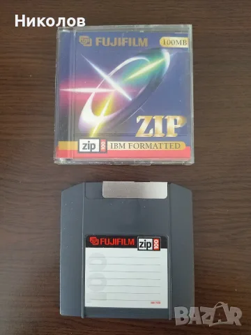 Продавам Fujifilm 100 MB IBM Formatted Floppy Zip Disk (дискета)