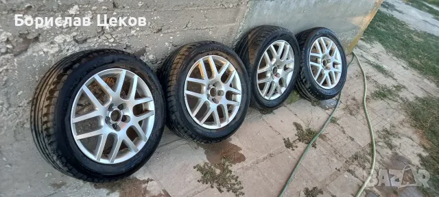 Оригкнални vw golf 4 BBS джанти 16" , с гуми dunlop 205/55(могат да карат още един сезон