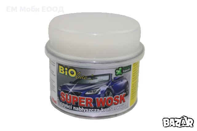 Полираща Восъчна Паста Супер Вакса Полиране и Защита Автомобил 190мл, снимка 2 - Аксесоари и консумативи - 32205711