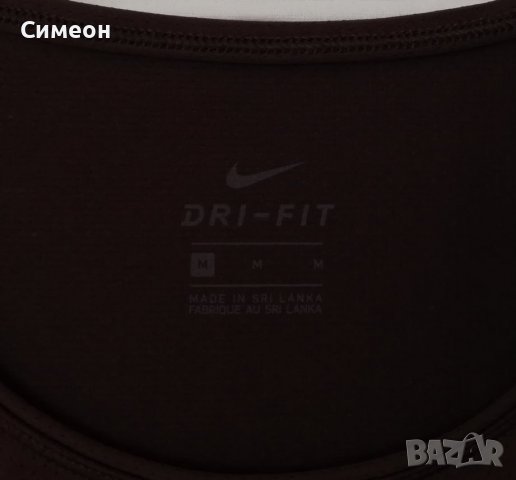 Nike DRI-FIT оригинална тениска M Найк спортна фланелка спорт фитнес, снимка 3 - Спортни екипи - 36806749