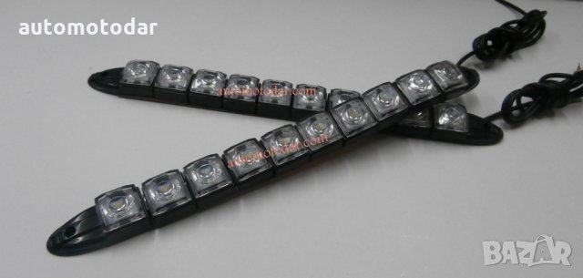 ДИОДНИ ДНЕВНИ СВЕТЛИНИ ГЪВКАВИ 10ДИОДА, снимка 2 - Аксесоари и консумативи - 35455359