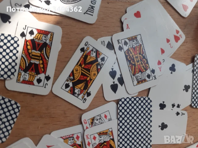 Стари мини колекционерски карти за игра Япония, снимка 3 - Антикварни и старинни предмети - 51109049