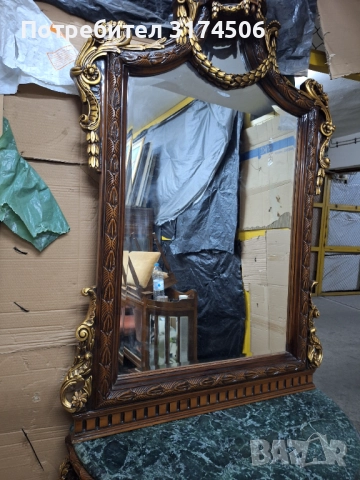 Конзола с огледало внос от Гърция , снимка 13 - Огледала - 52893361
