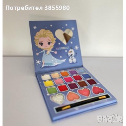 Палитра с детски сенки 20 части F R O Z E N, снимка 2 - Други - 44367397