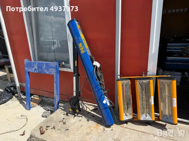 Професионална инфрачервена сушилна за боя MSW IR-DRYER3000.2 (3300W / 2020 г.)  , снимка 3 - Автотенекеджийски и автобояджийски - 55932026