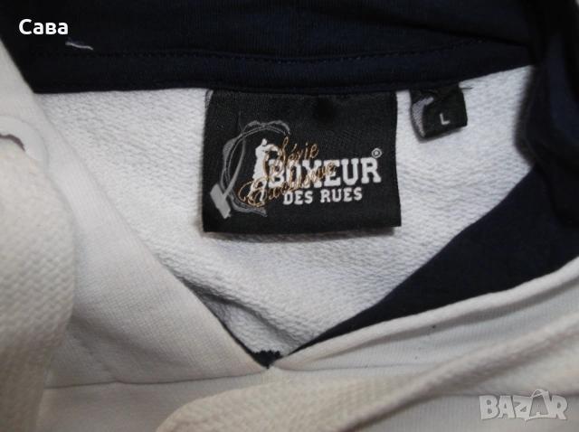 Суичър без ръкави BOXEUR DES RUES  мъжки,Л, снимка 6 - Суичъри - 54259094