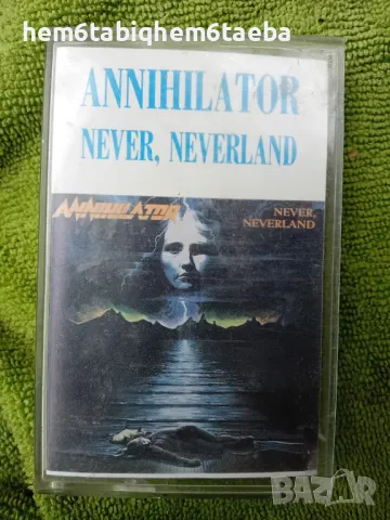 РЯДКА КАСЕТКА - ANNIHILATOR - Never. Neverland - Unison, снимка 1