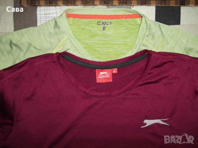 Тениски CMP ,SLAZENGER  дамски,ХЛ-2ХЛ-3ХЛ /електрик,лила,сива/