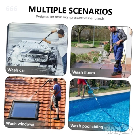 Маркуч за високо налягане 5 метра, снимка 2 - Други - 53333083