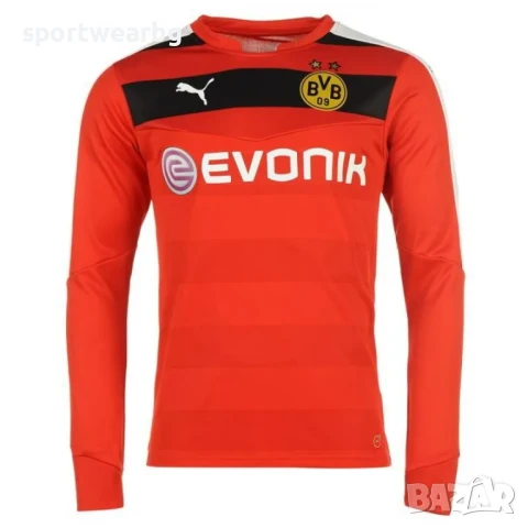 Puma Borussia Dortmund мъжка футболна тениска дълъг ръкав  Борусия Дортмунд Пума вратарска 2016 2017, снимка 1