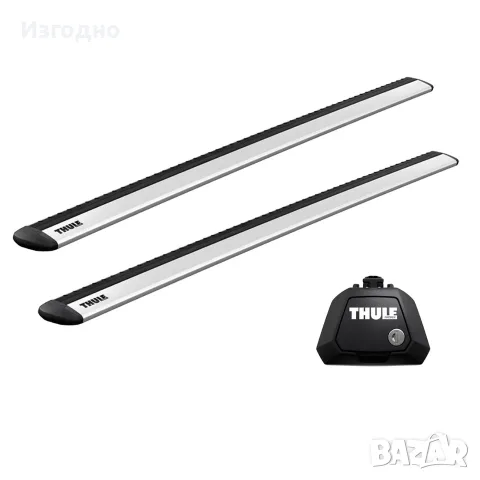 Велобагажници Thule FreeRide 532 + напречни греди Thule Wingbar Evo, снимка 10 - Аксесоари и консумативи - 56326155