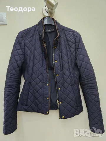 Тъмносиньо късо яке Zara