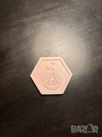 lab coin бебешко розово