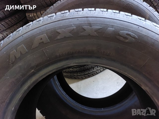 2бр.зимни MAXXIS 235/65/16C DOT1221-ЦЕНАТА Е ЗА БРОЙ, снимка 5 - Гуми и джанти - 42734249