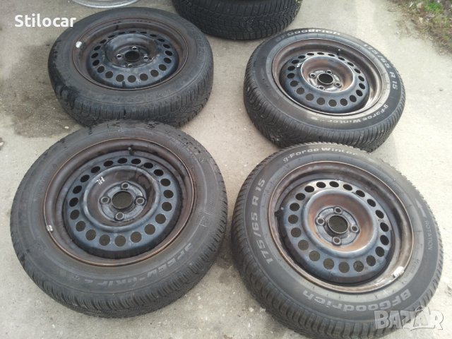 Джанти с гуми Honda Jazz 15ки 