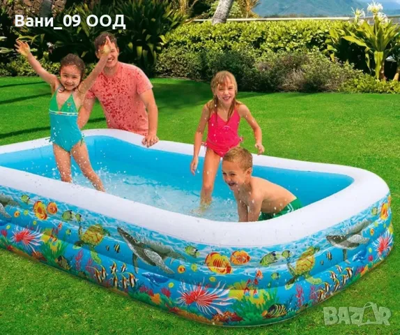 305см! Надуваем басейн "Intex", снимка 3 - Басейни и аксесоари - 50416142