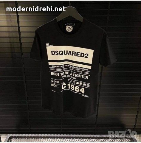 Мъжка тениска Dsquared2 черна