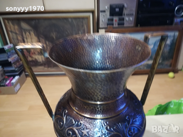 ГОЛЯМА КАНА ВАЗА ОТ ФРАНЦИЯ 1603242107, снимка 6 - Антикварни и старинни предмети - 44797160