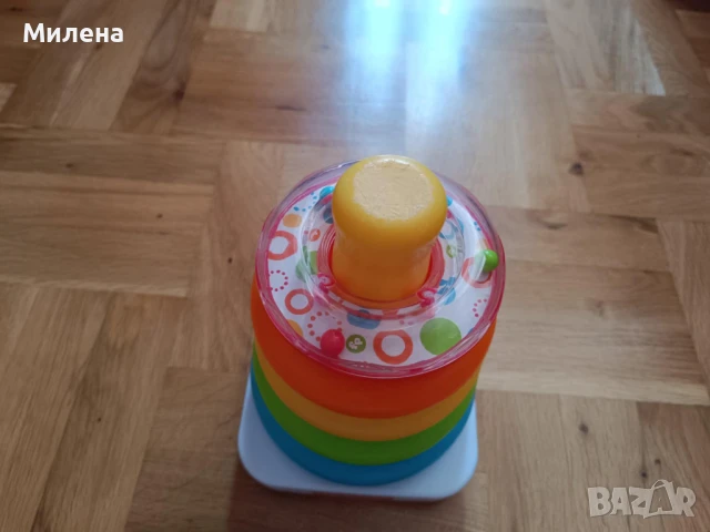 Низанка Fisher Price - Кула с Рингове, снимка 2 - Образователни игри - 51300403