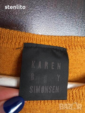 ДАМСКА БЛУЗА KAREN BY SIMONSEN РАЗМЕР М, снимка 3 - Блузи с дълъг ръкав и пуловери - 44922863