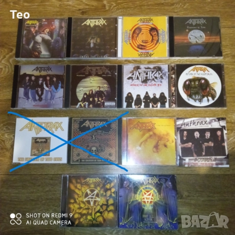 Дискография на Anthrax / Антракс
