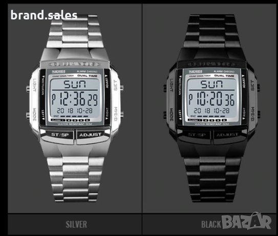 Електорнен часовник Skmei, снимка 4 - Мъжки - 29993662