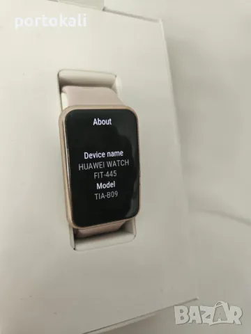 Huawei Watch Fit смарт часовник Smartwatch розов пълен комплект супер състояние, снимка 9 - Дамски - 50125458