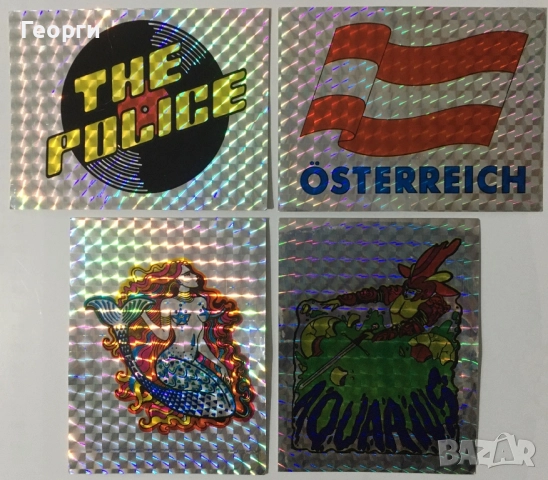 Стикери, ваденки, татуировки и картинки на Панини и Киндер от края на 80-те и 90-те от Италия., снимка 5 - Колекции - 52451187