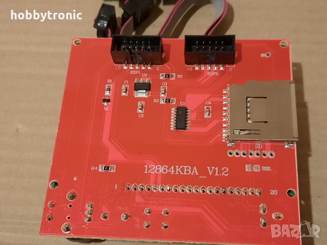 12864 LCD RAMPS 1.4 Reprap дисплей за 3D printer, снимка 2 - Друга електроника - 35041938