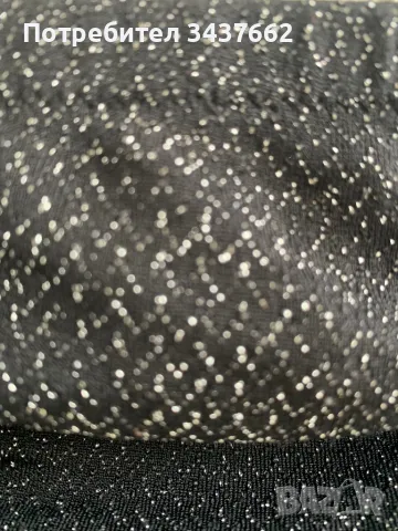 Рокля ламе без презрамки , снимка 4 - Рокли - 49607362