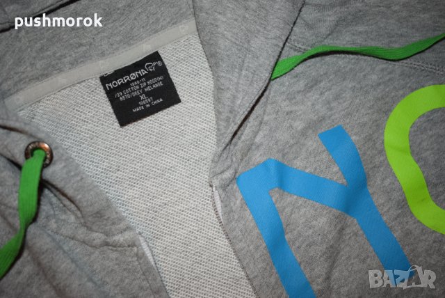 Norrona /29 Cotton Zip Hood Men Sz XL / #00301 /, снимка 9 - Спортни дрехи, екипи - 39467949