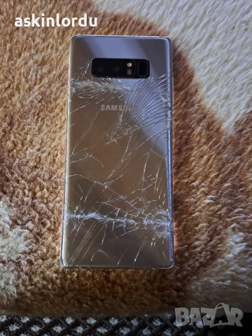 Samsung Note 8 за части счупен екран, снимка 3 - Samsung - 53056122