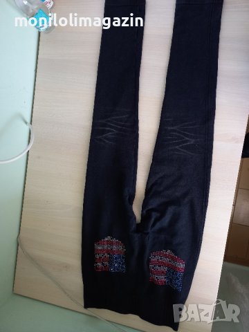 Плътен клин-панталон, талия от 30 до 35 см. дължина 89см., снимка 2 - Клинове - 42915854