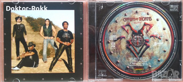 Crown Of Thorns – Faith (2008, CD), снимка 3 - CD дискове - 37963331