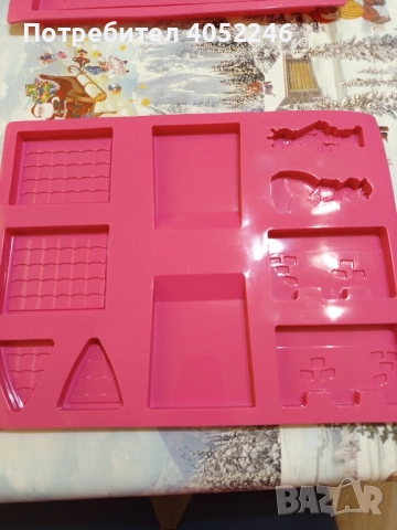 Силиконова форма - замък, снимка 5 - Форми - 51728159