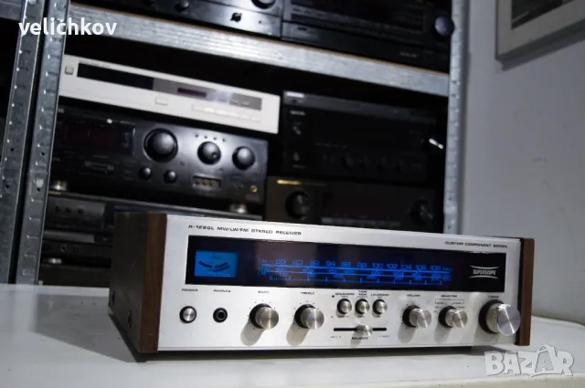 Ресивър Superscope R-1220L e проектиран в Marantz USA, снимка 2 - Ресийвъри, усилватели, смесителни пултове - 49748235