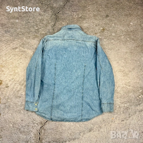 Оригинална мъжка дънкова риза G-Star RAW – Размер XL – Slim Fit, снимка 2 - Ризи - 53329060