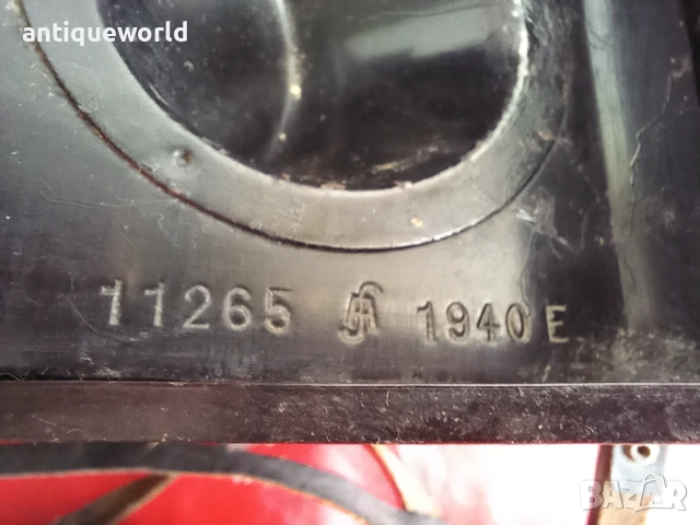 Нацистки Военен Телефон ,Свастики Вермахт ВСВ 1940г., снимка 5 - Антикварни и старинни предмети - 53993782