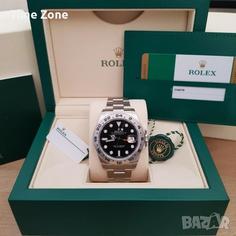Rolex Explorer II 42mm Steel Black Dial Automatic Различни Варианти, снимка 2 - Мъжки - 54060814