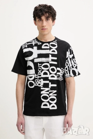 DESIGUAL НОВА Оригинална мъжка тениска-размер L, снимка 6 - Тениски - 51812639