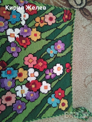 Калъфка стара тъкана 44185, снимка 3 - Колекции - 44773156