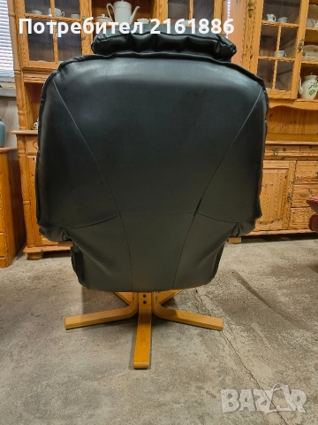 Relax кресло от естествена кожа , снимка 4 - Дивани и мека мебел - 52885978