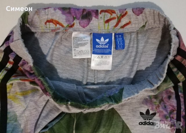 Adidas Originals Printed Leggings оригинално долнище клин S Адидас, снимка 4 - Спортни екипи - 31929315