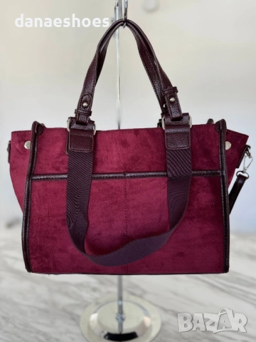Дамски чанти от велур , снимка 10 - Чанти - 51668061