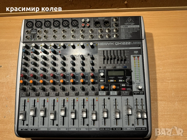 аудио миксер" BEHRINGER, Xenyx X1222 USB"