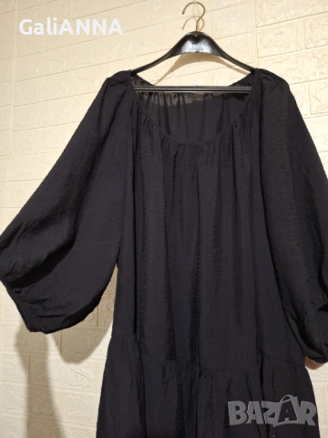 СТРАХОТНА ЕФИРНА ТУНИКА НМ 3XL-5XL, снимка 4 - Туники - 51476911