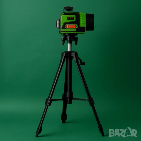 Лазерен нивелир с тринога + подарък малък нивелир, снимка 4 - Други стоки за дома - 52032404