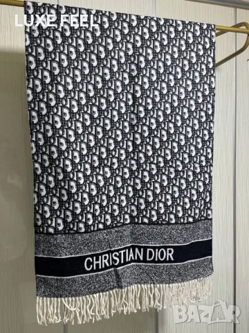 Dior ✨ Hermes ✨ Louis Vuitton ✨Дамски Шалове , снимка 4 - Шалове - 56538729